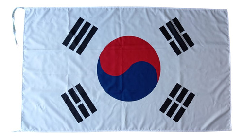 Bandera De Corea Del Sur, Buena Calidad. Fabricamos