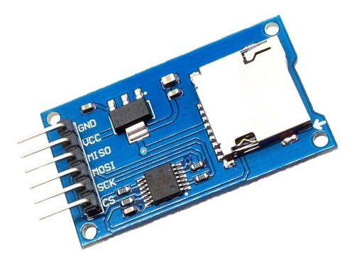 Micro Sd Lector Tarjeta Tf Modulo Adaptador Arduino