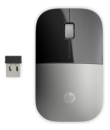 Mouse Inalambrico Hp Z3700 G2 - Color Plateado Natural