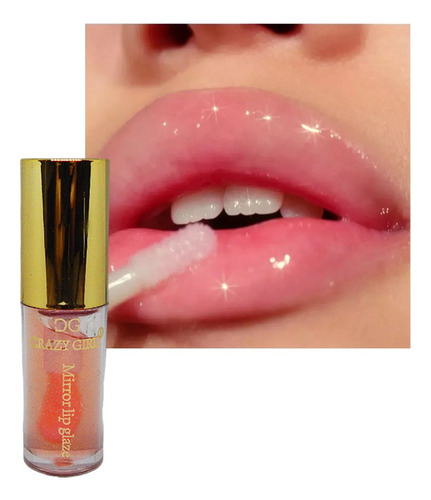 Mirror Lip Gloss Fat  Glitters Gloss  Magico - By Crazy Girl