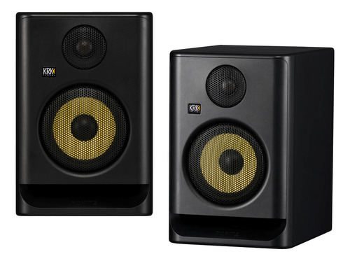 Par Monitores Estudio Krk Rp5 Últ.g + 2 Soportes - Oddity