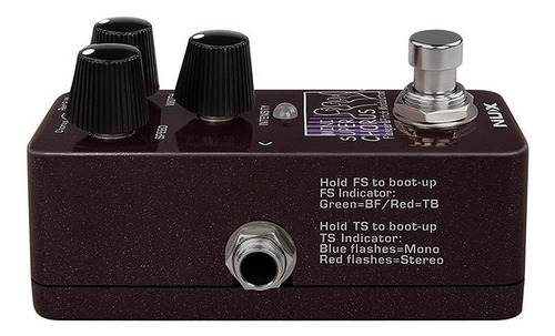 Pedal De Efectos Nux Mini Scf Super Chorus Flanger Y Pitch