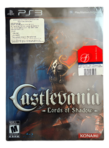 Castlevania Lords Of Shadow Ps3 Sellado