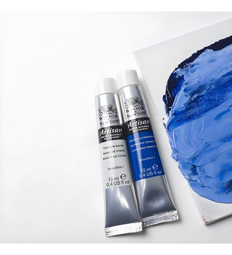 Tinta Artisan Winsor & Newton S1 de 37 ml, color verde oliva