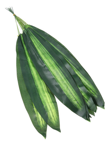 Y Hojas Artificiales Verdes De Brasil, 20 Unidades, Para