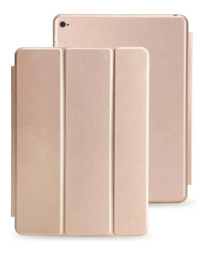 Mica + Funda Smart Case Para iPad 10.2 7a 8a Y 9a Generación Color Rosa Oro