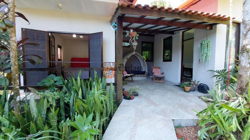 Casa Com 2 Suítes À Venda, 91 M²a.c E Terreno De 746m²- Costa Sol - Bertioga/sp