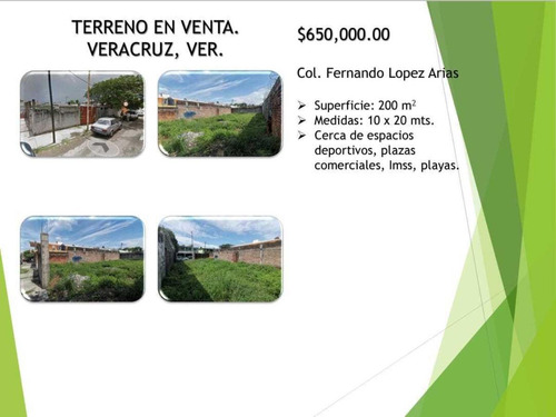 Terreno En Venta Fernando Lopez Arias