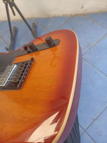 Guitarra Electrica Telecaster Kononykheen Made In Rusia Diestro Caqui Palo De Rosa
