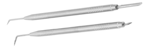 Herramienta De Separación De Pestañas, 2 En 1, De Acero Inox