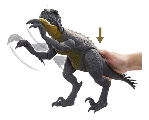 Imagem 4 de 7 de Dinossauro Com Som Scorpios Rex Jurassic World Mattel Hbt41