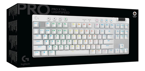 920-012143 Teclado Pro X Tkl Lightspeed Blanco