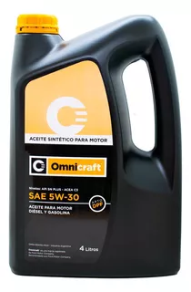 Aceite 5w30 Omnicraft X 4 Lts Sintético Dpf Ford