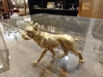 Comprar Antigua Estatuilla De Bronce Perro Bóxer 10 Cm