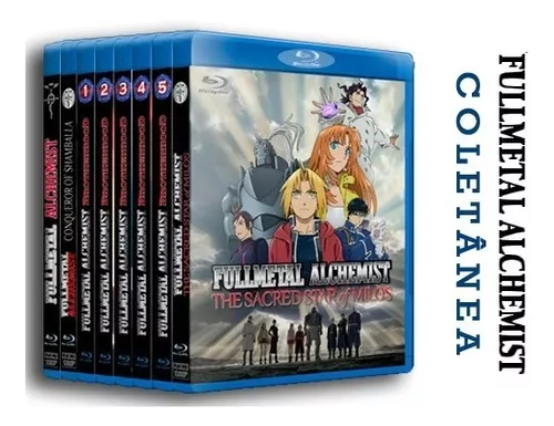 Box Dvd Full Metal Alchemist Brotherhood Dublado Completo