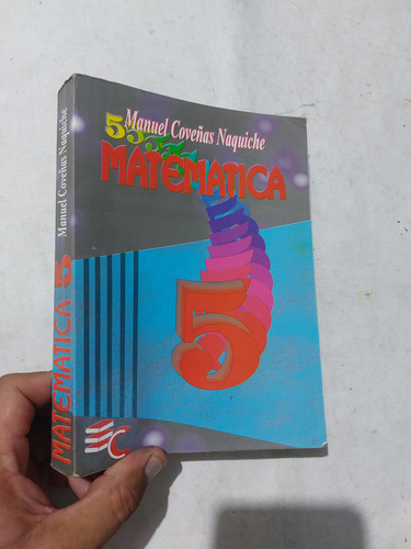 Libro Matemática 5° Secundaria Editorial Coveñas (Usado)