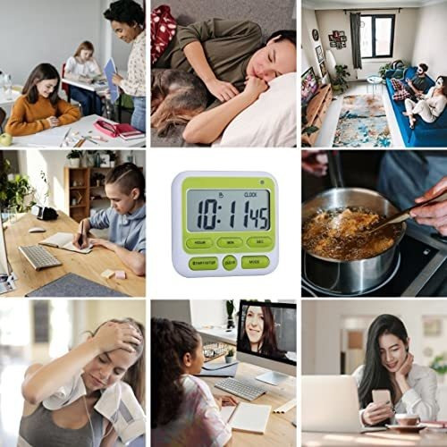 Temporizador De Cocina Digital Tuffinix - 24 Horas, Cuenta