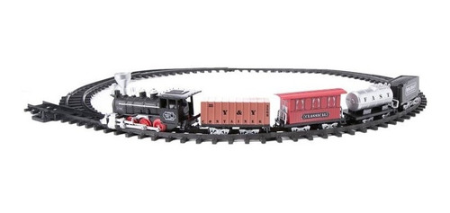 Shun Feng Long Tren Luz Sonido Trensito Juguete Niño 21pieza