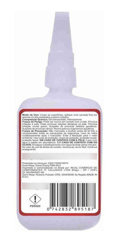 Kit 10 Un. Cola Instantânea Maxx Bond 880 Super Adesivo 100g