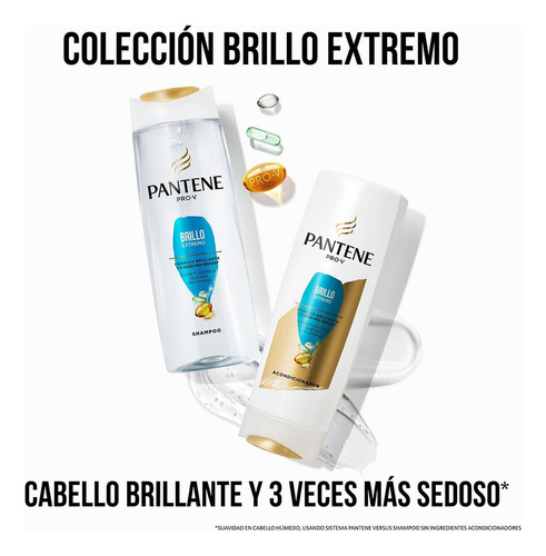 Shampoo Pantene Pro-v Brillo Extremo 750 Ml