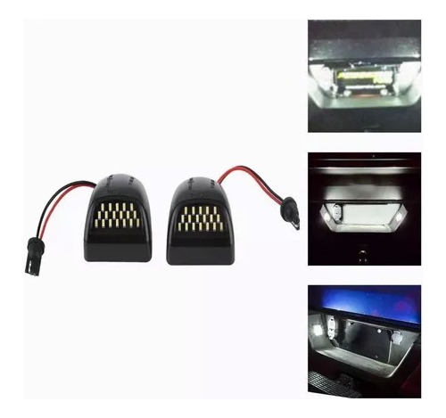 Lámpara Led Para Matrícula De Auto Luz Placa Para Chevrolet