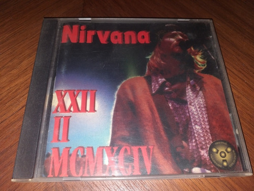 Nirvana Xxiii Ii Mcmxciv Cd Bootleg Live Eu 1994 Foo Fighter