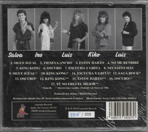 King Kong - King Kong Cd Nuevo!!