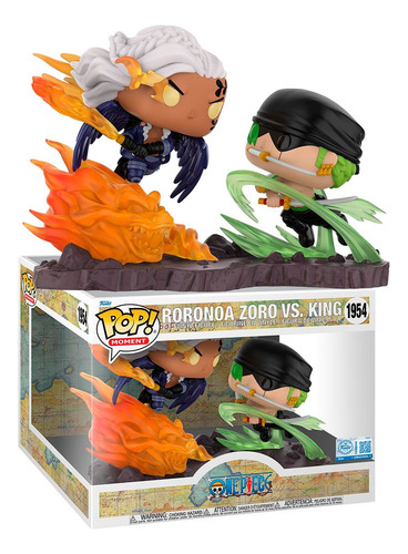Funko Pop! Moment One Piece - Unmasked King Vs Zoro #1954