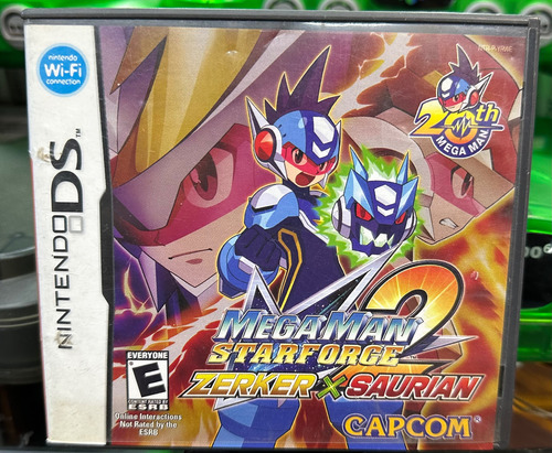 Megaman Star Force Zerker X Saurian Nintendo Ds Completo (Reacondicionado)