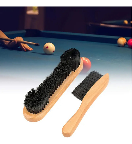 Juego De 2 Cepillo Mesa Billar Herramientas De Limpieza