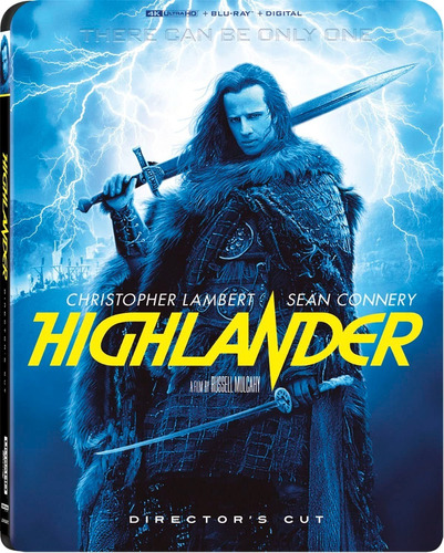 4k Ultra Hd + Blu-ray Highlander / Directors Cut