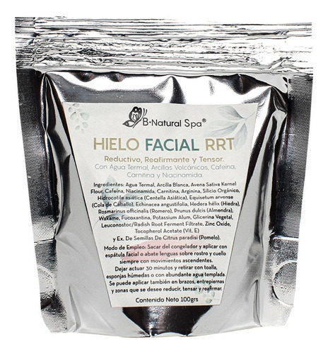 Kit Hielos Faciales Reductivos, Reafirmantes Y Tensores