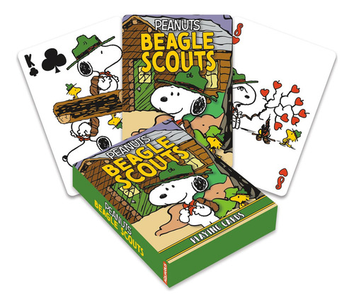 Baraja De Cartas Snoopy Beagle Scouts Producto Peanu