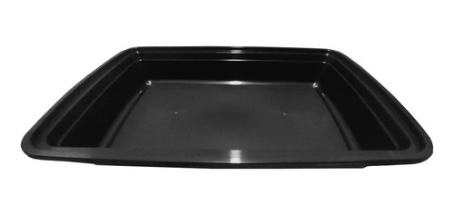 Contenedor Rectangular 28oz, Topper Wow, 50 Jgos, Reciclable Color Negro