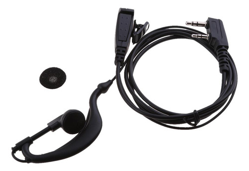 3 Auricular Con Micrófono 2 Pin Ptt Adecuado Radio De 2