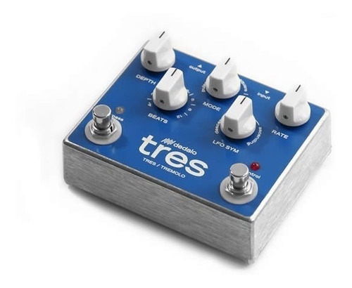 Imagen 1 de 9 de Pedal Efecto Guitarra Dedalo Trs-4 Tremolo- Tres Nuevo Trs-5