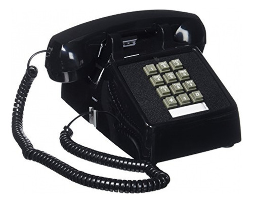 Telefono Antiguo Cortelco (itt-2500-md-bk) Teléfono De Escr