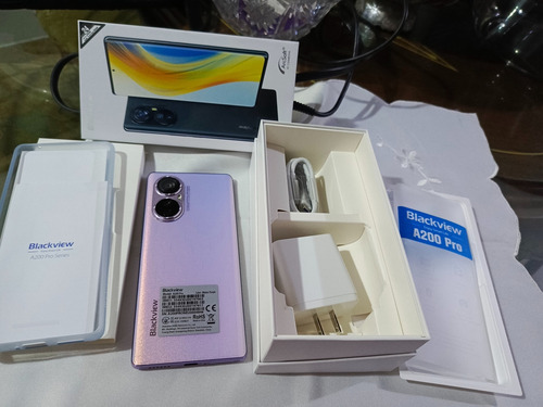 Teléfono Blackview A200 Pro Morado 12gb