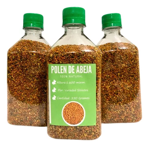  Polen de abeja 100% puro y natural gránulos de polen