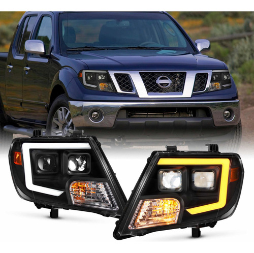 Par Faros Led Nissan Frontier Pro-4x 2009-15 16 2017 18 2019