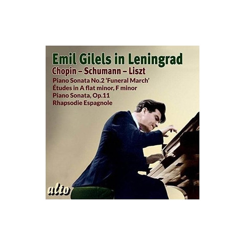 Gilels Emil Emil Gilels In Leningrad Usa Import Cd Nuevo