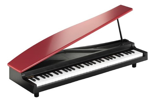 Korg Micropiano 61 - Key Miniature Grand Piano, Red