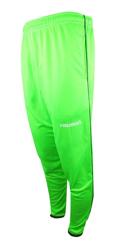 Calça Futebol Reusch Training Fit Comprida (verde Neon)