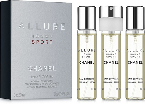 Perfume Chanel Allure Sport 3 X 20ml Refill