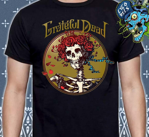 The Grateful Dead - Skull - Rock - Vintage - Polera- Cyco Re