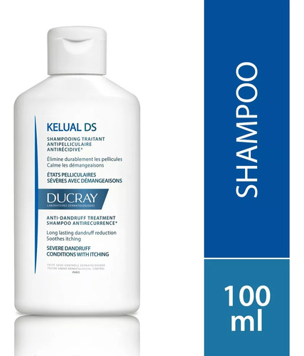 Shampoo Ducray Kelual Ds Tratante Anti-recurrencia 100ml