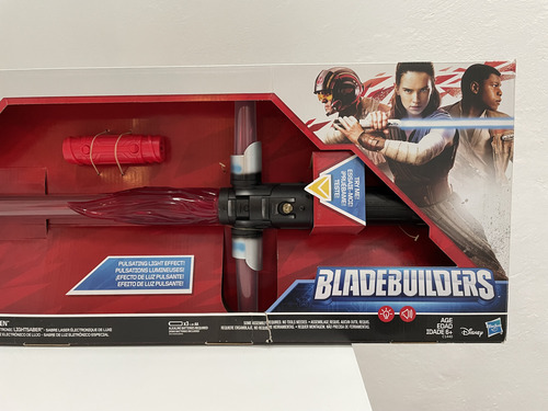 Sable De Luz Kylo Ren De Lujo Bladebuilders Star Wars Espada (Usado)