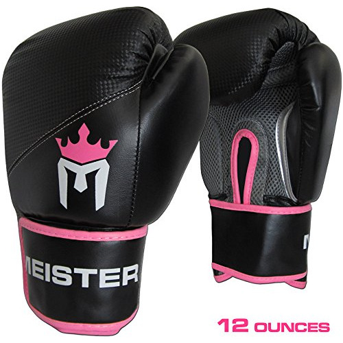 Guantes De Boxeo Meister Pro Con Soporte De Muñeca (par) - 1