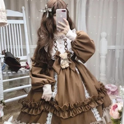 Disfras Cosplay De Princesa Kawaii De Manga Larga
