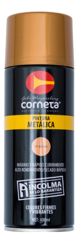 Pintura Corneta N123 Bronce Metalico